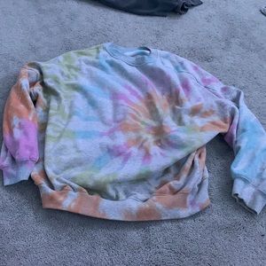 Pacsun tye dye crew neck